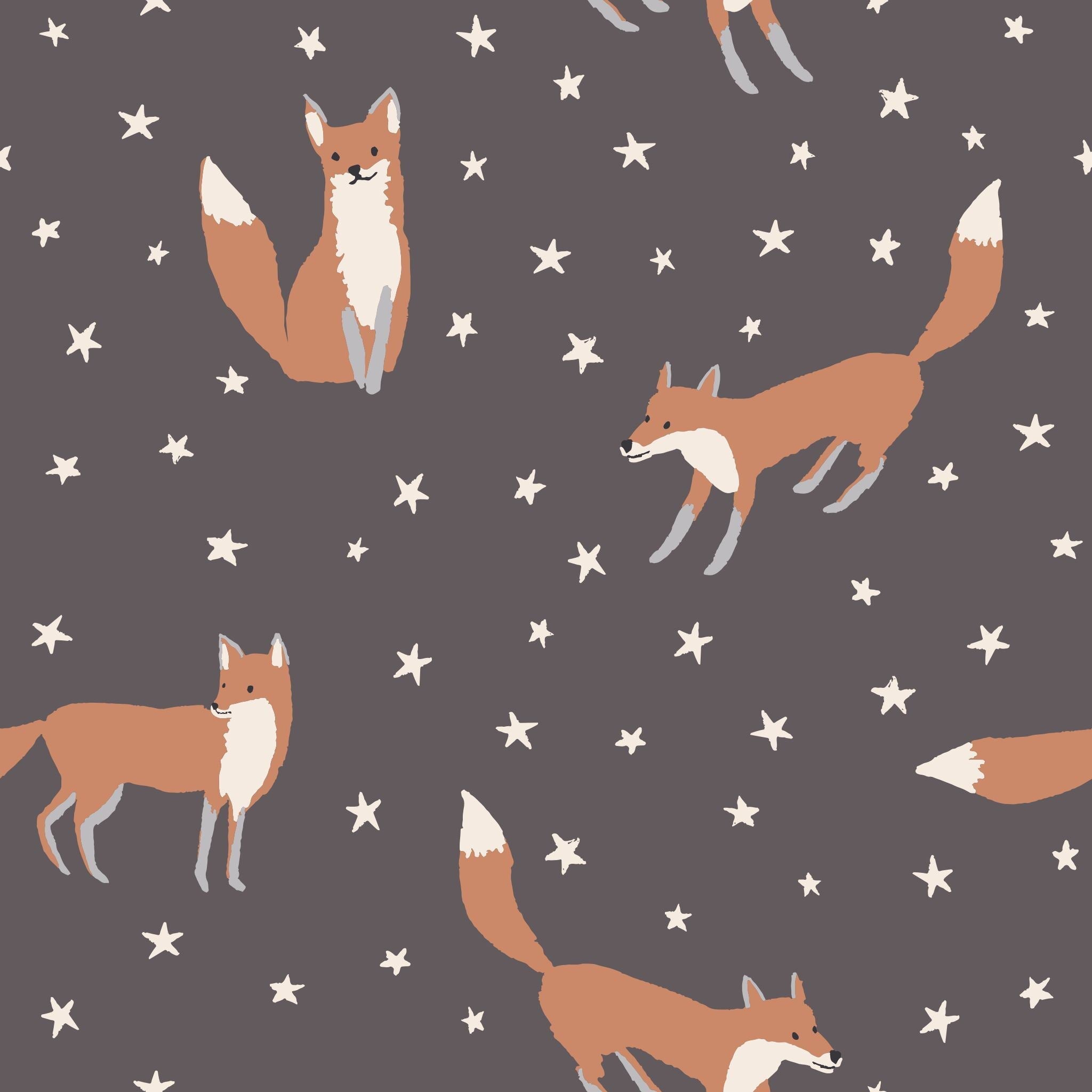 Zipper Footie - Night Fox