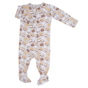 Zipper Footie - S'mores