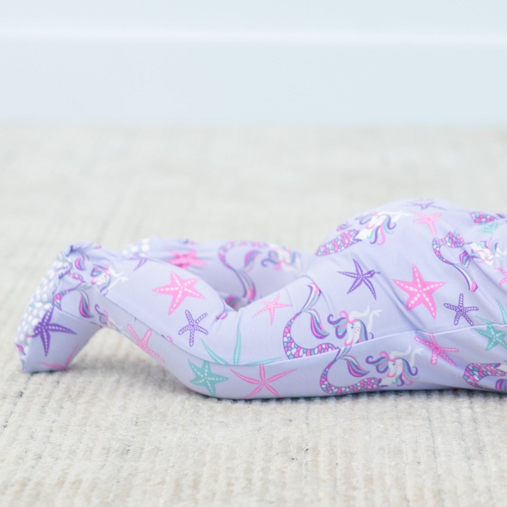 Zipper Footie - Mermaid Purple