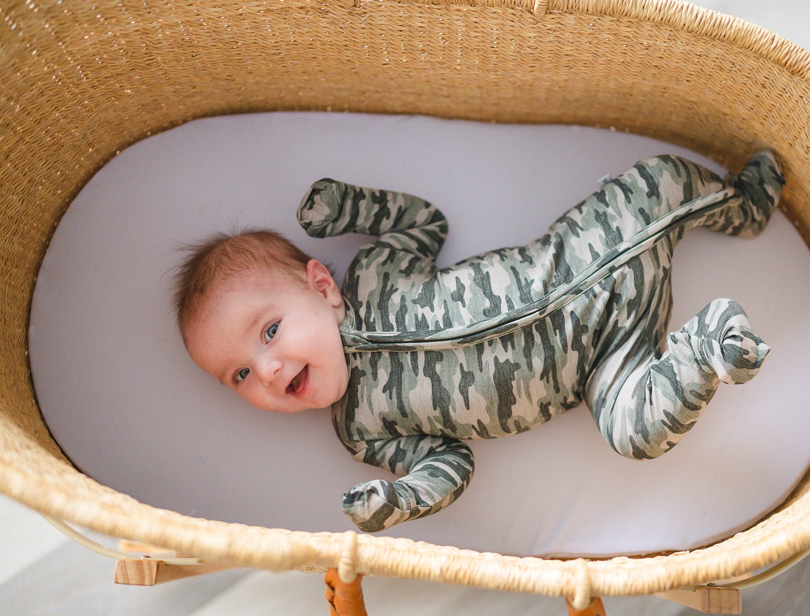 Zipper Romper - Camo