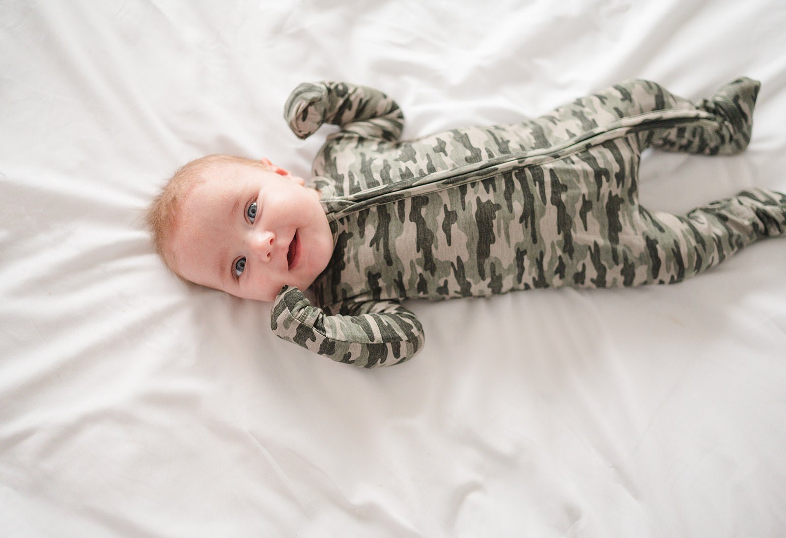 Zipper Romper - Camo