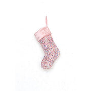 Sequin Colorblock Stocking
