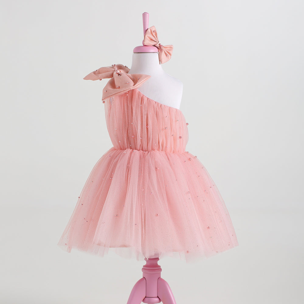 Cindy Rose Gold Party Dress