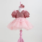 Clara Pink Party Dress