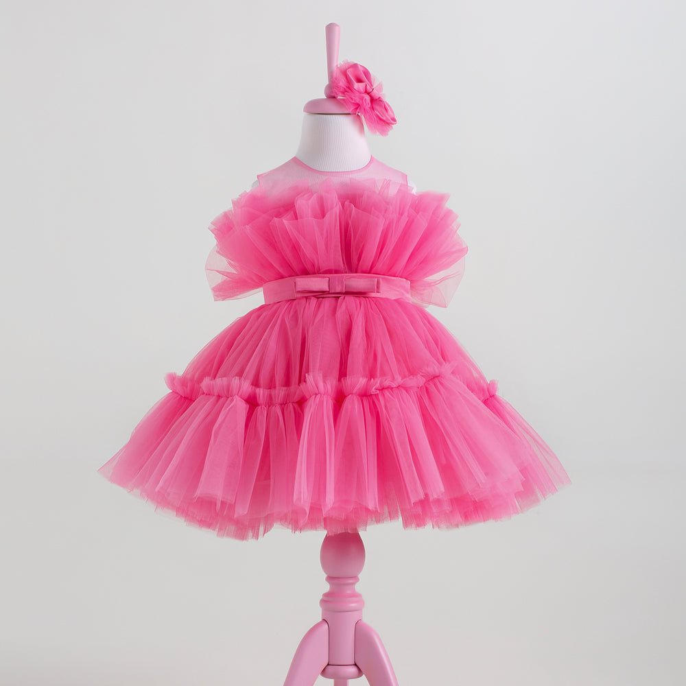 Diana Pink Party Dress