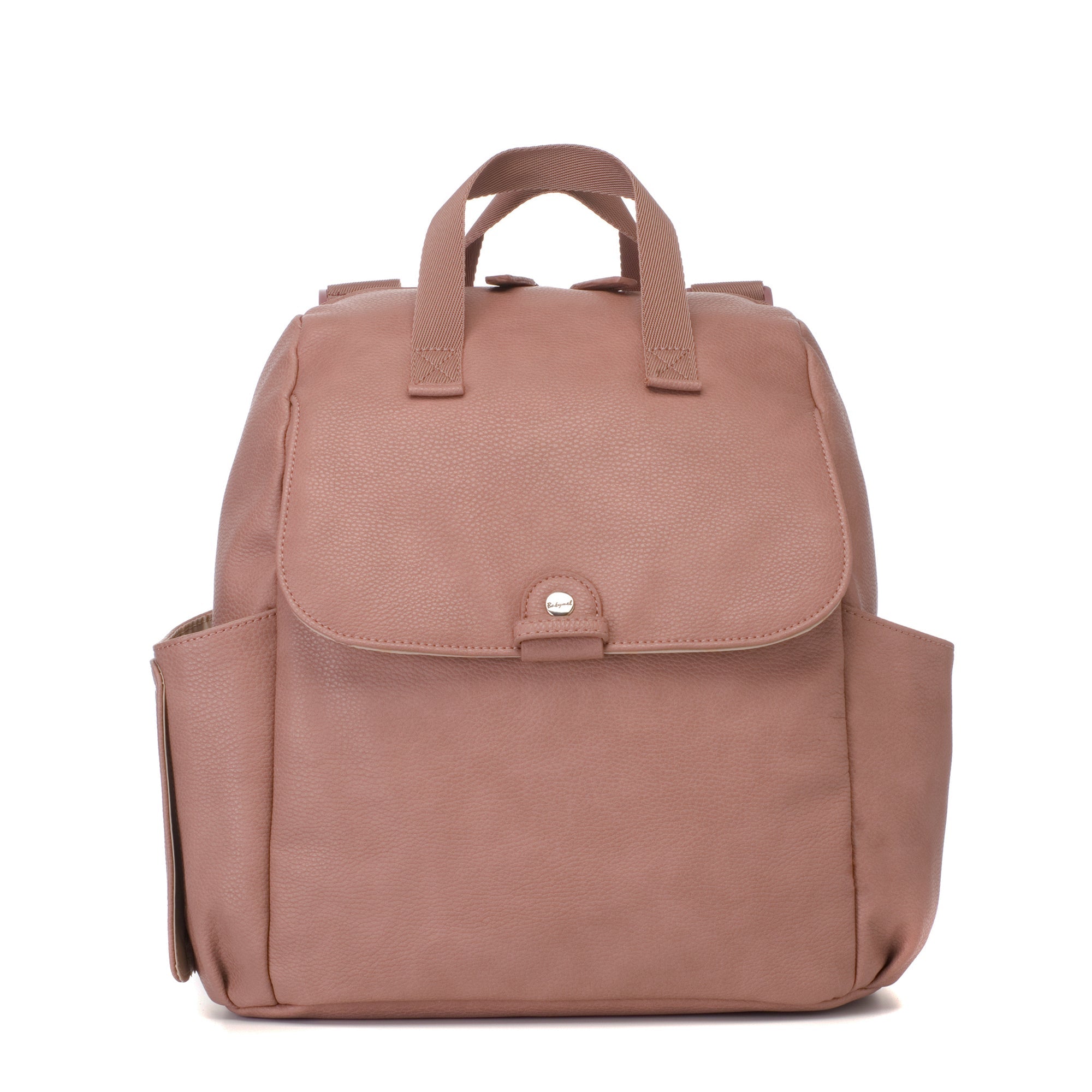 Robyn Vegan Leather Convertible Backpack Dusty Pink