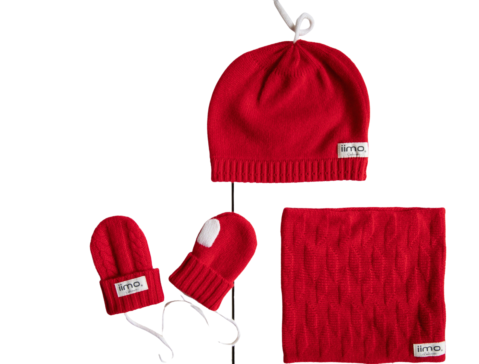 Cashmere Scarf, Hat, and Gloves