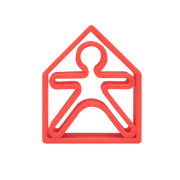 Neon Red Kid in House