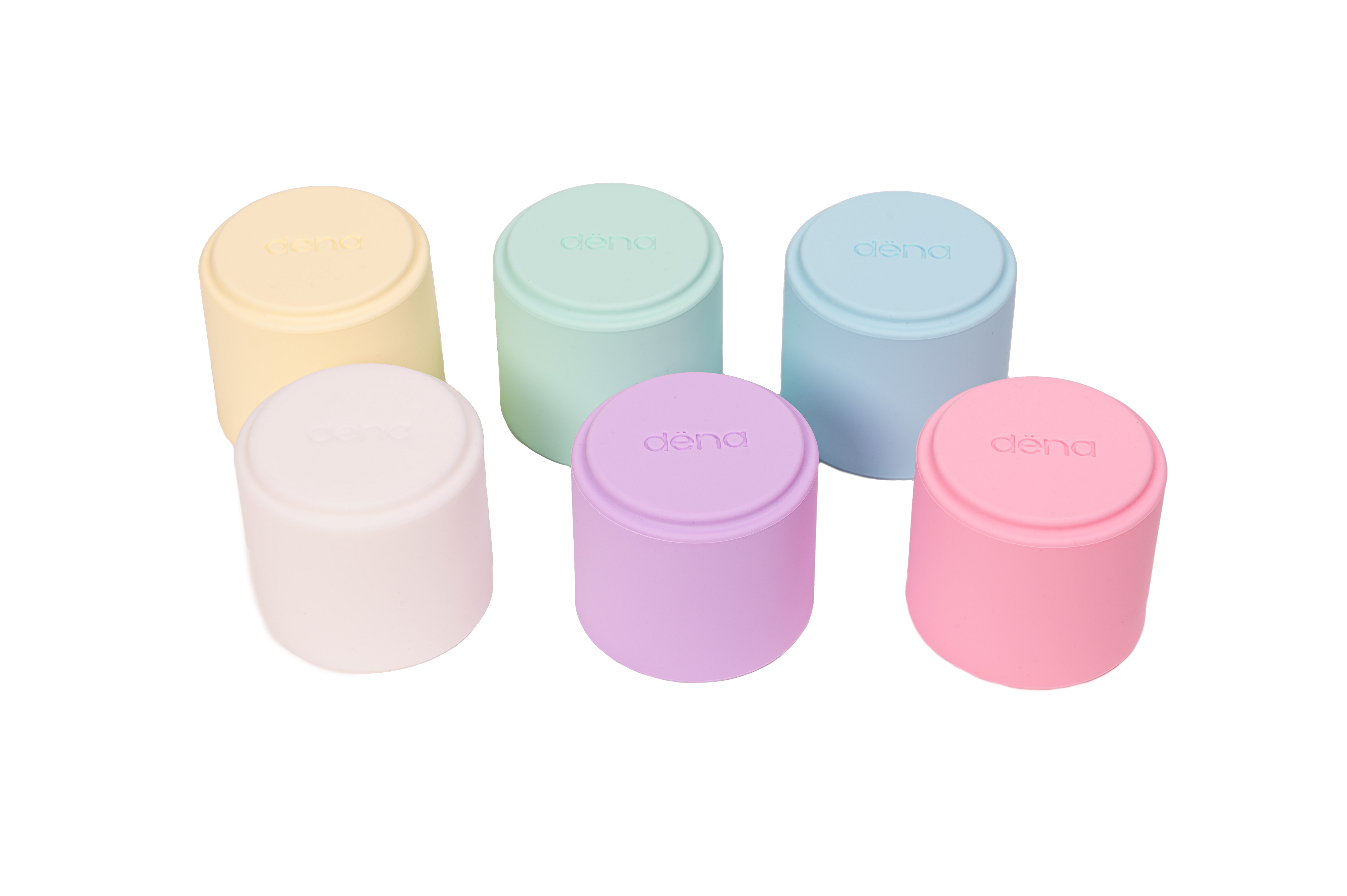 6 Pastel Stacking Cups