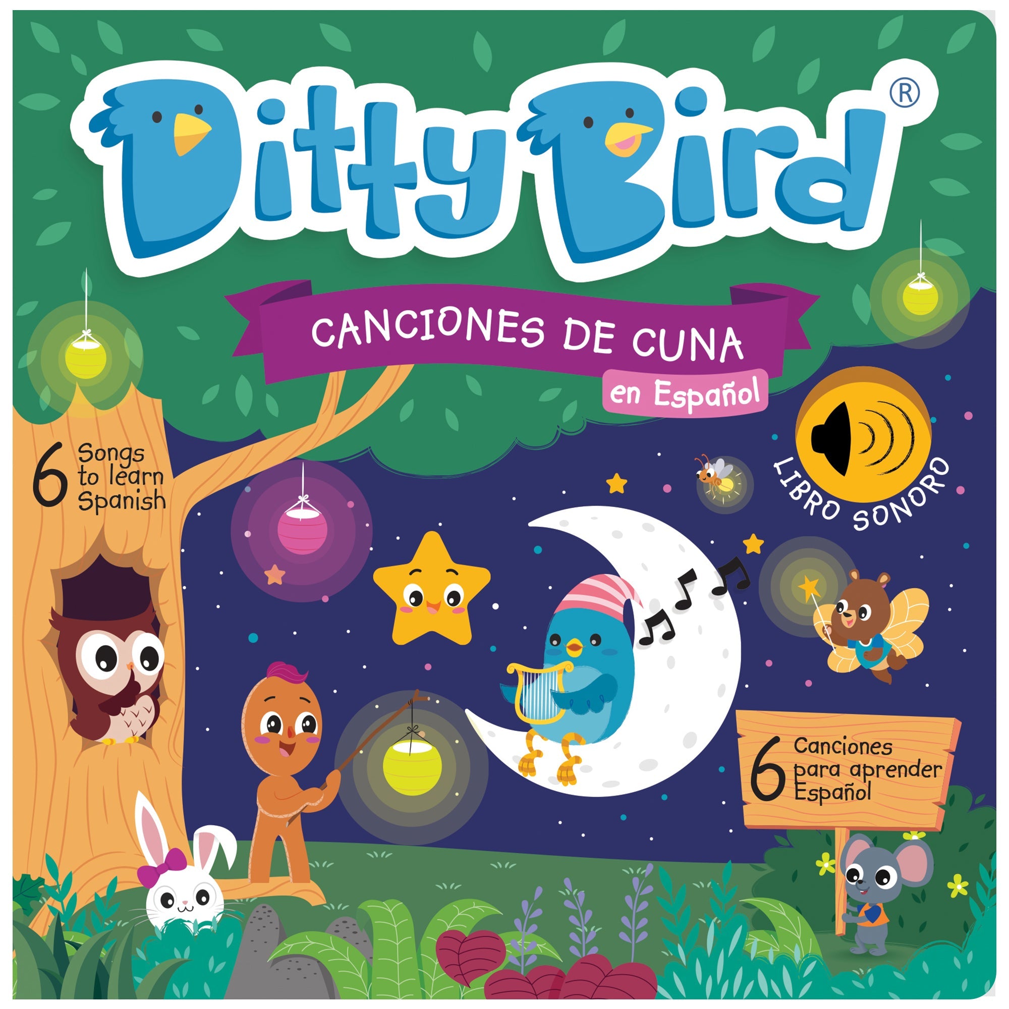 Ditty Bird Ditty Bird: Canciones De Cuna En Español Music Books
