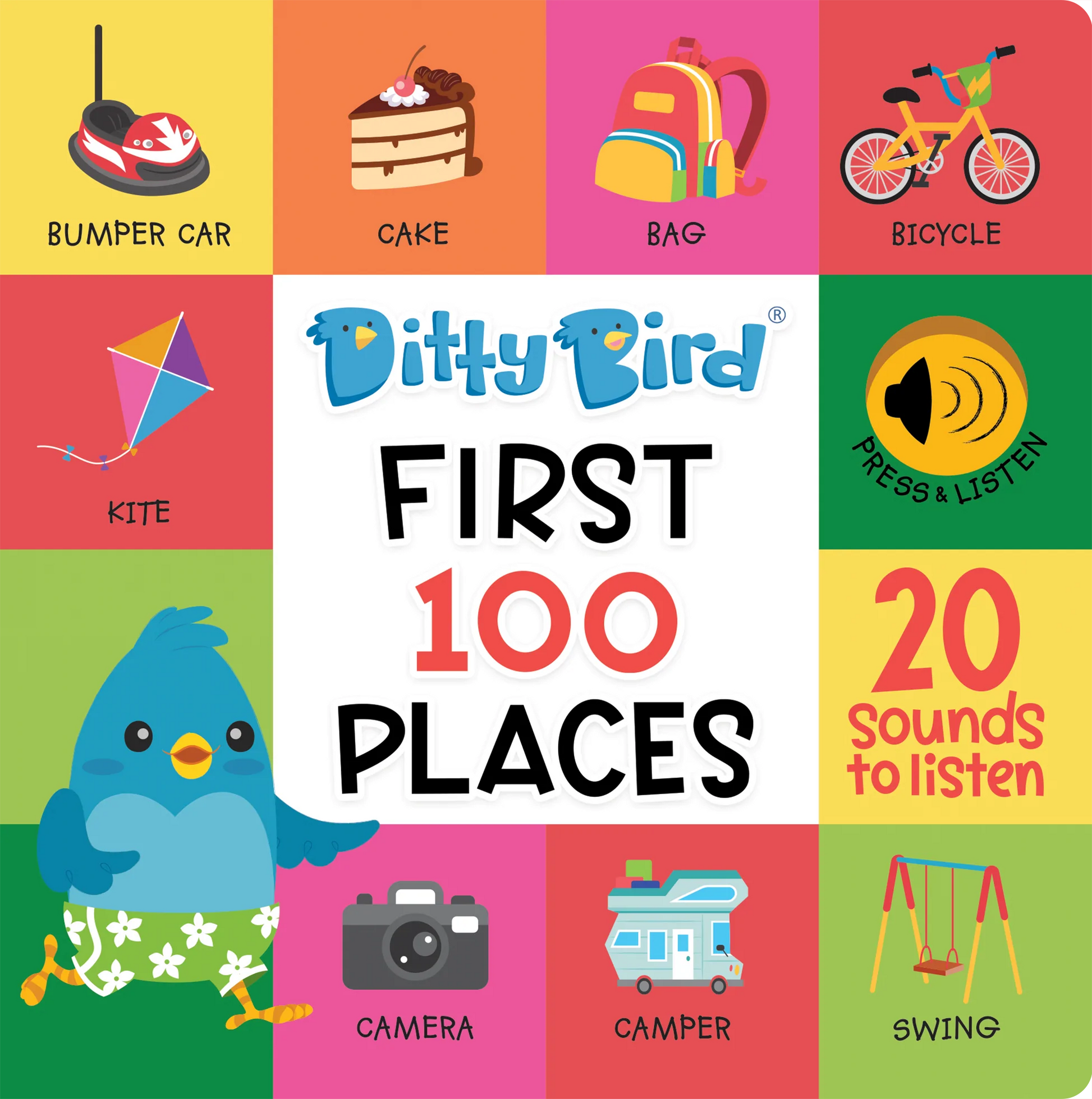 Ditty Bird 100 Words Sound Book Sound Books