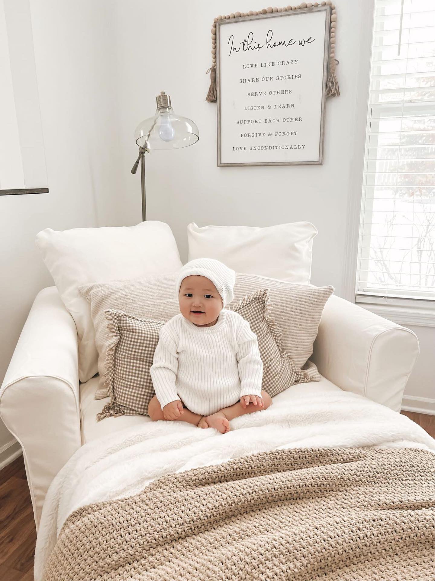 Chunky Rib Romper - White