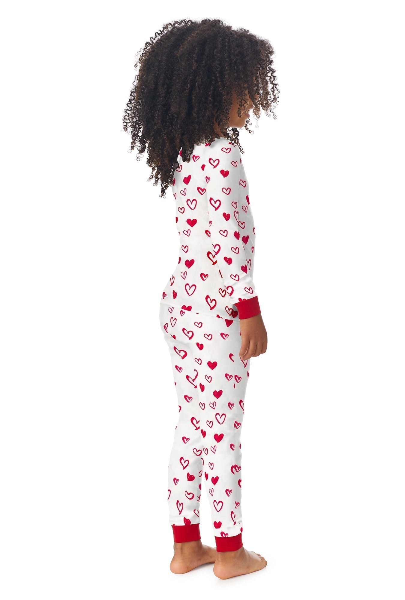 Love is in the Air Long Sleeve Stretch Jersey Kids PJ Set