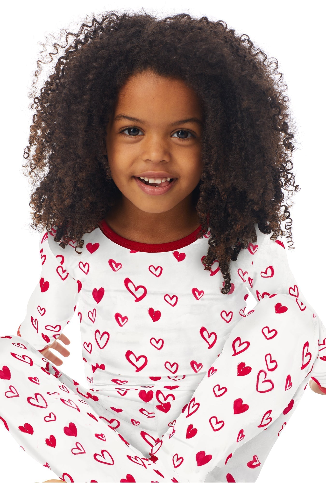 Love is in the Air Long Sleeve Stretch Jersey Kids PJ Set
