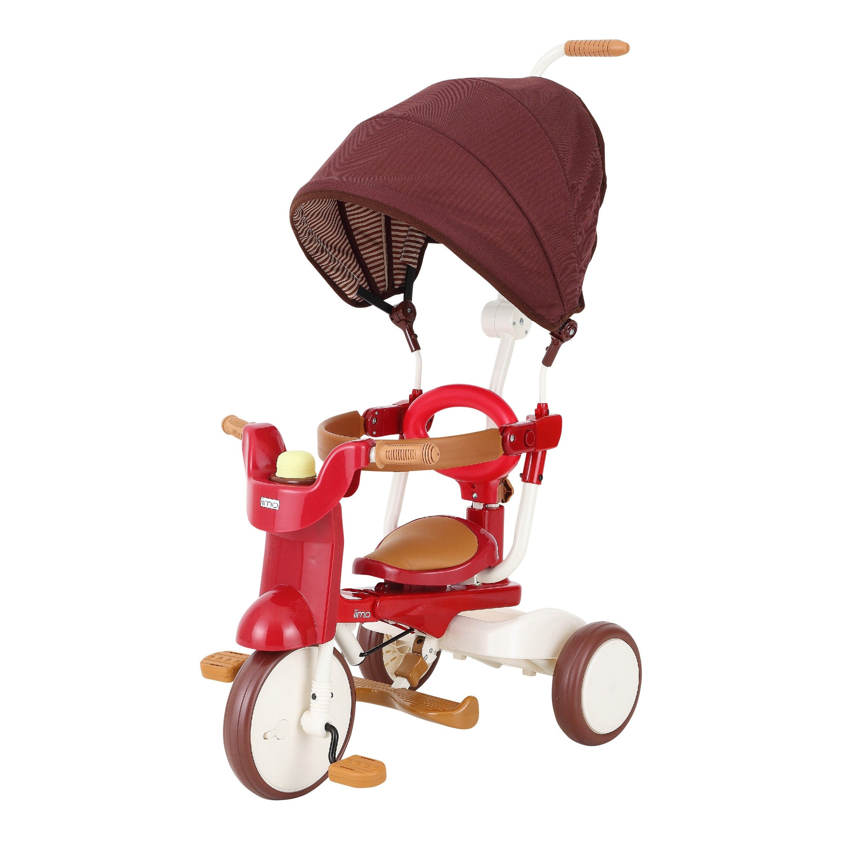 Tricycle With Canopy - 3-in-1 Foldable