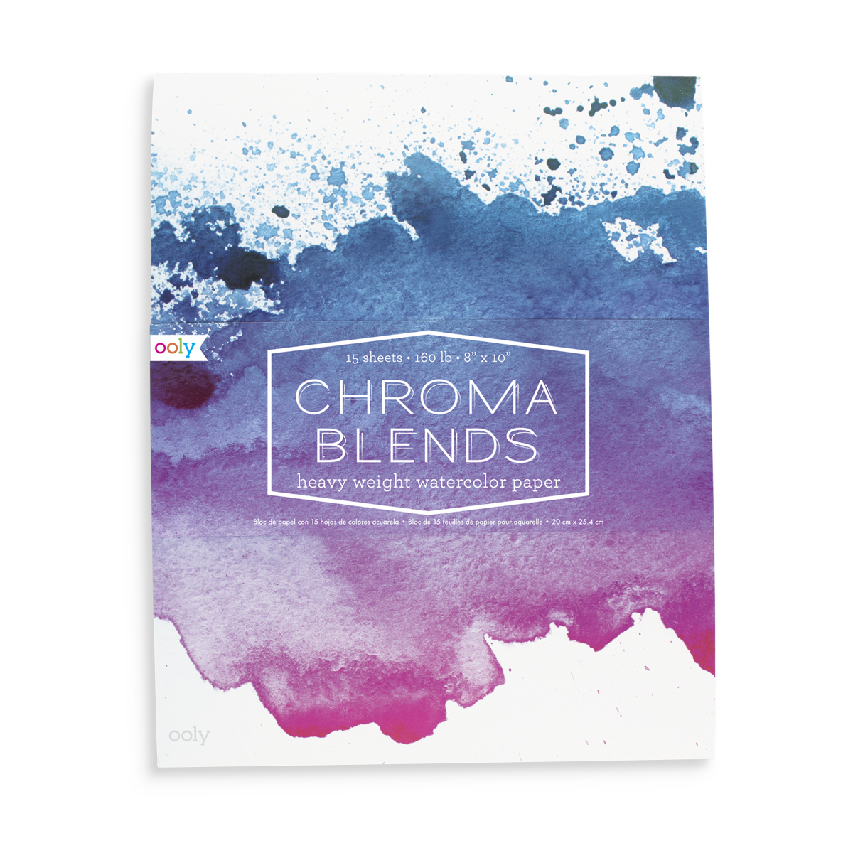 OOLY Chroma Blends Watercolor Paper Watercolor Sets