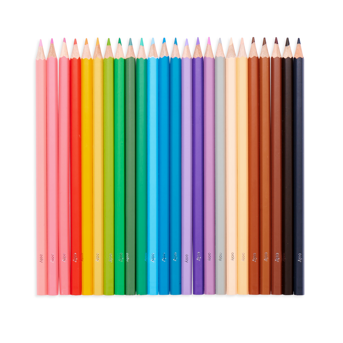 OOLY Color Together Colored Pencils - Set of 24 Colored Pencils