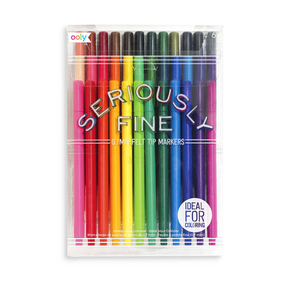 OOLY Seriously Fine Felt Tip Markers Markers