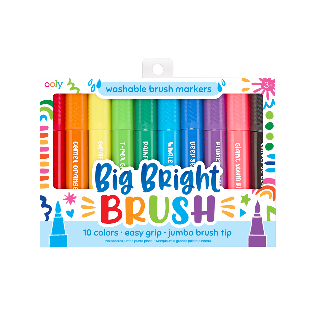OOLY Big Bright Brush Markers Brush Sets