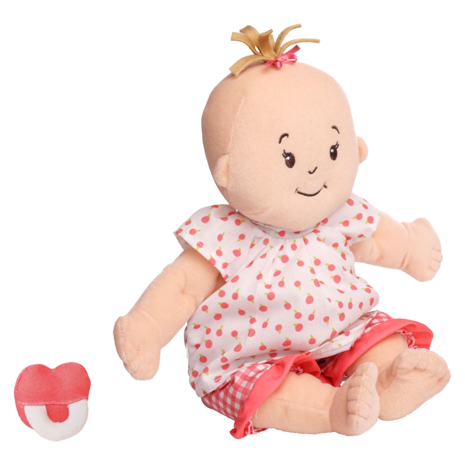 Manhattan Toy Baby Stella Peach Doll with Light Brown Hair Dolls