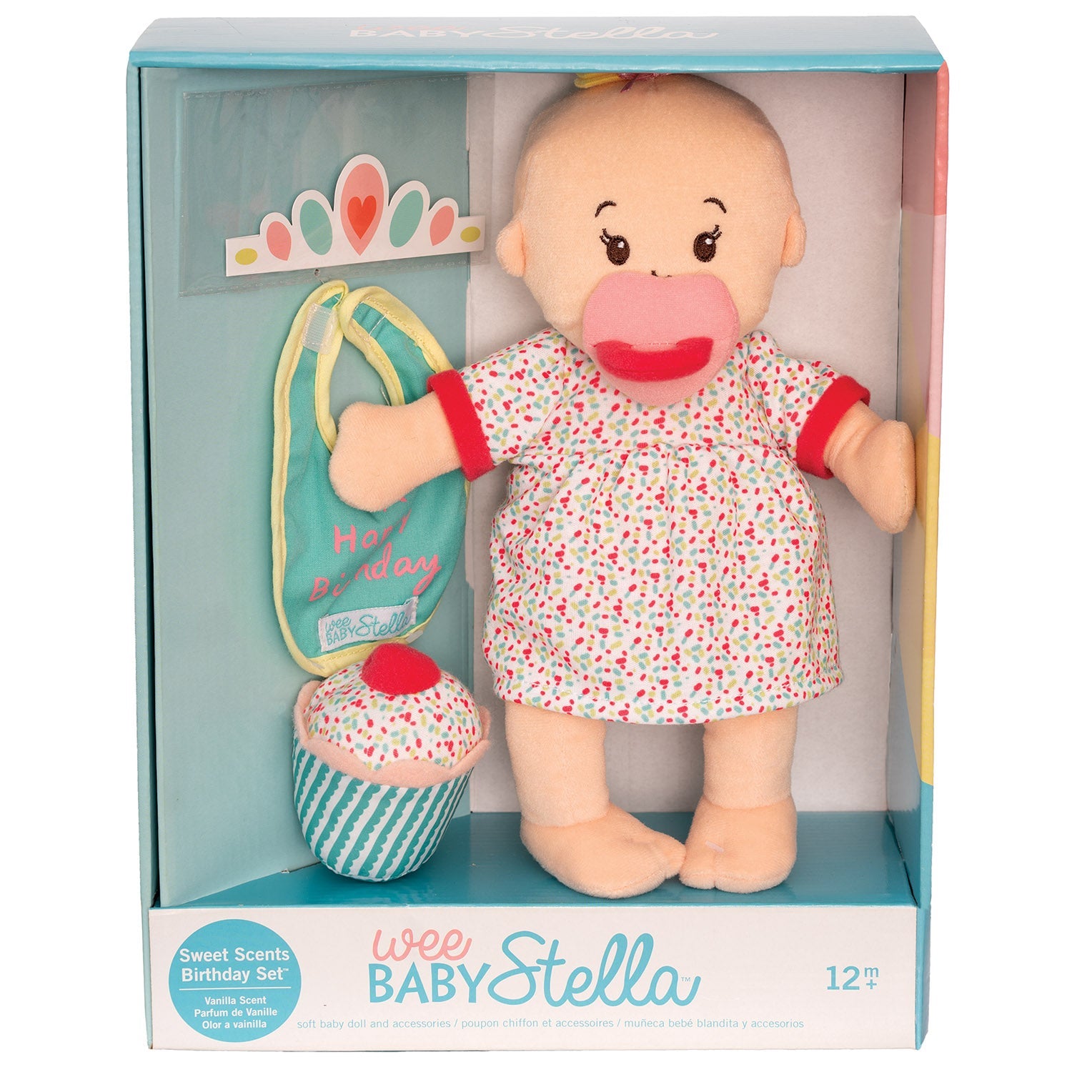 Manhattan Toy Wee Baby Stella Sweet Scents Birthday Set Dolls