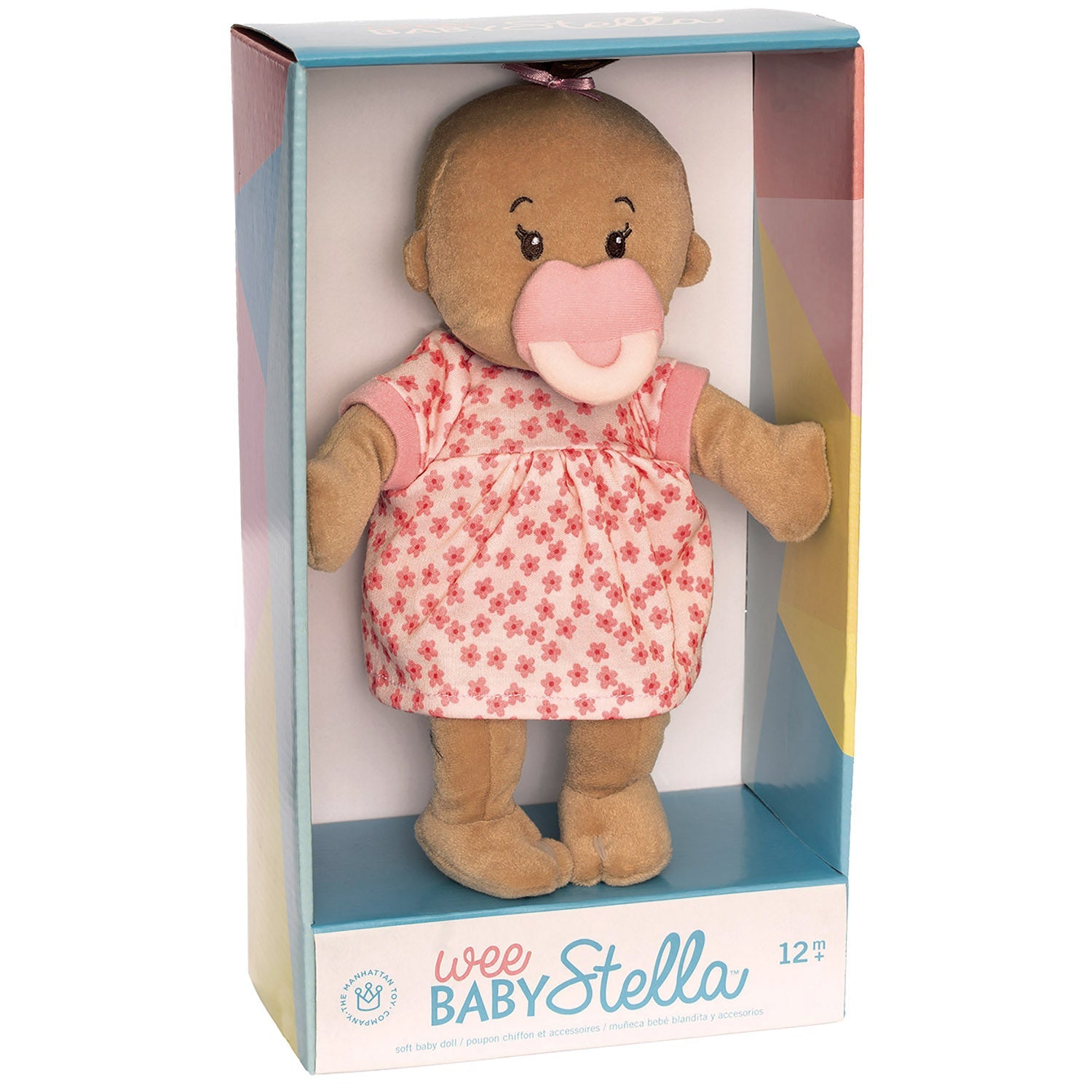Manhattan Toy Wee Baby Stella Doll Beige with Brown Hair Dolls