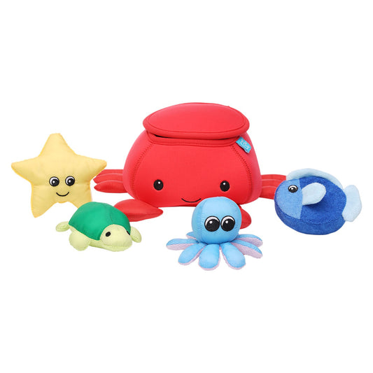 Manhattan Toy Crab Floating Fill n Spill Bath Toys