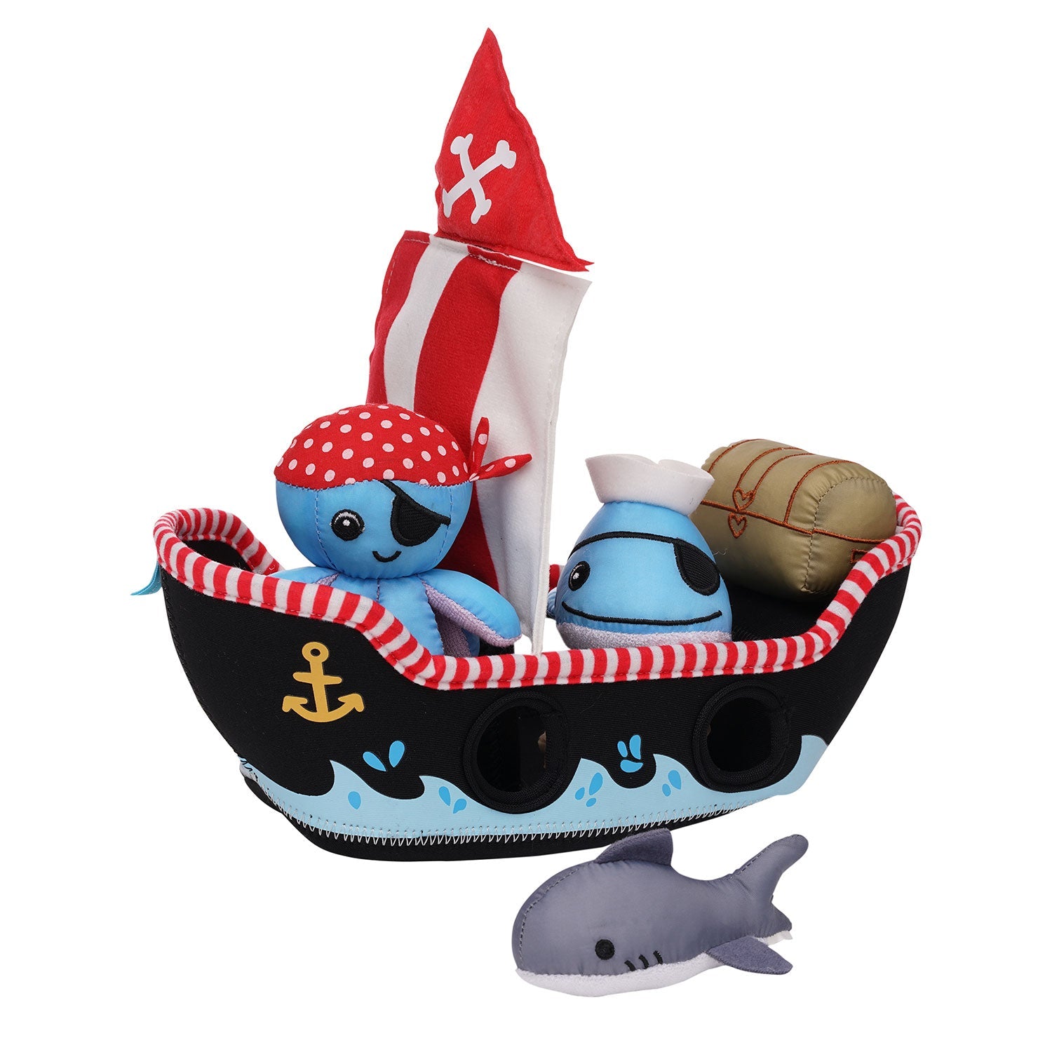 Manhattan Toy Pirate Ship Floating Fill n Spill Bath Toys