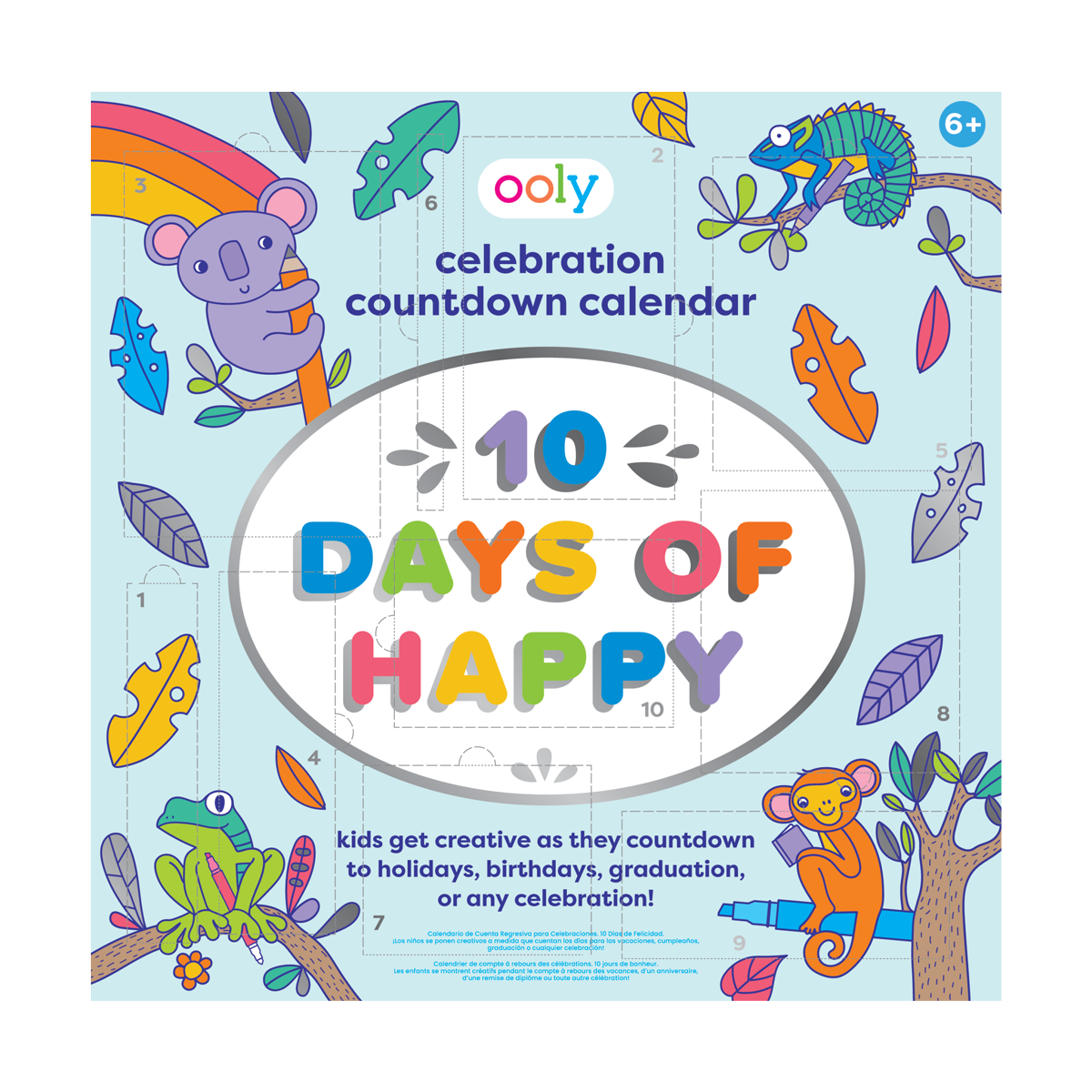 Ooly Countdown Celebration Calendar - Ten Days Of Happy