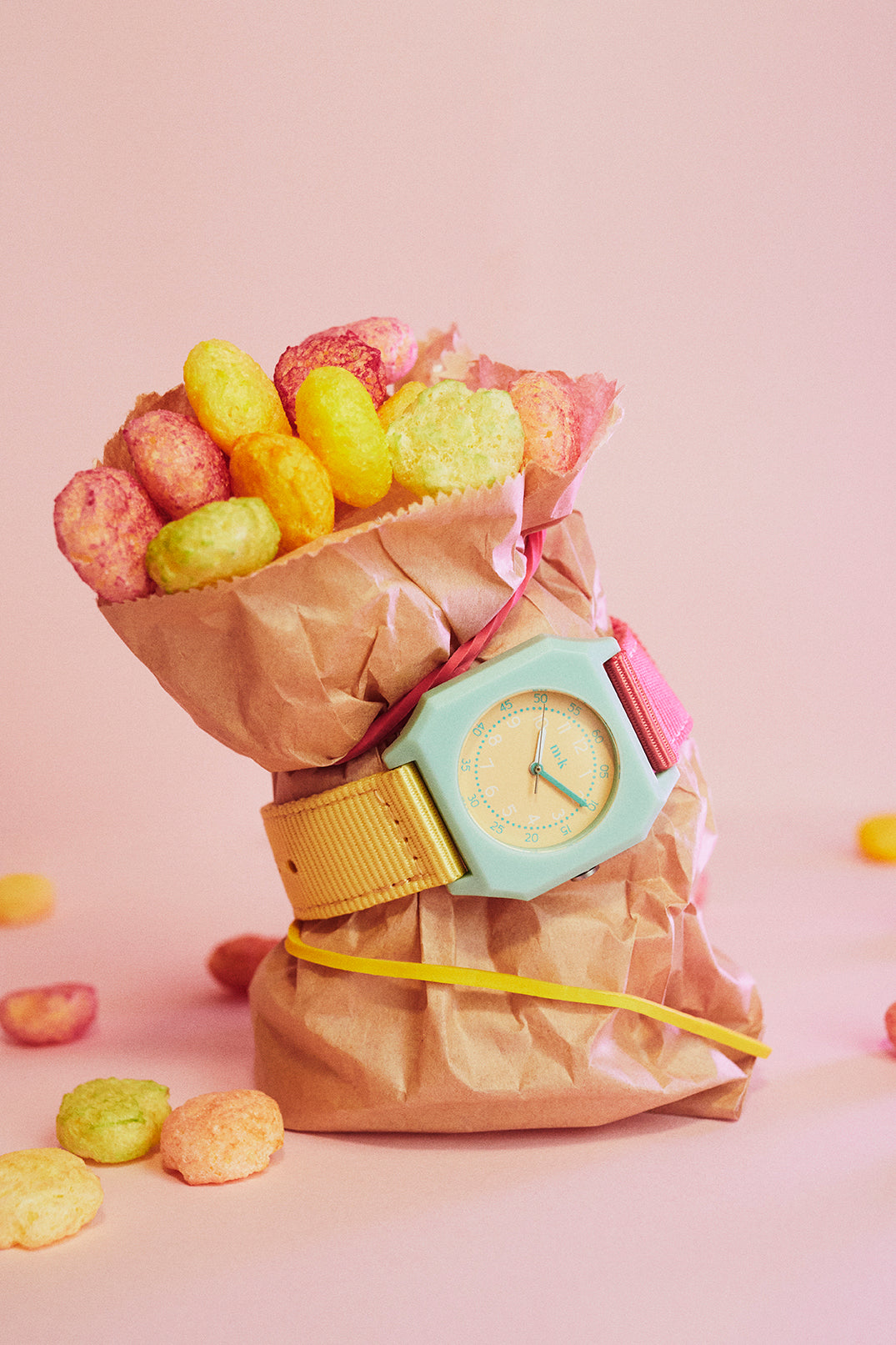 Mini Kyomo Bubble Gum - Pink & Yellow Watch For Kids Watche