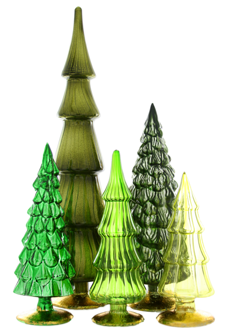 Hue Treesgreen Set Of 5