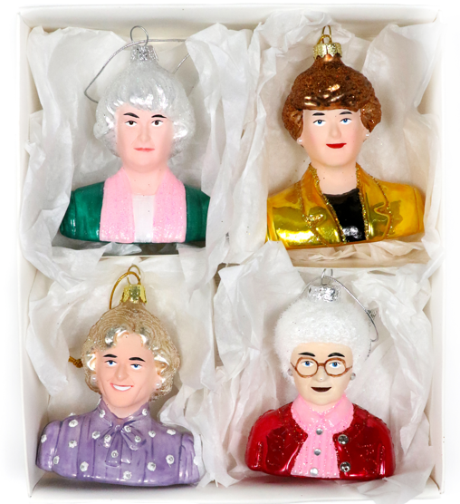 Tiny Golden Girls Set Of 4 Boxed