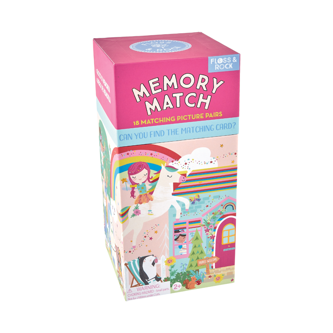 Memory Match Game - Rainbow Fairy