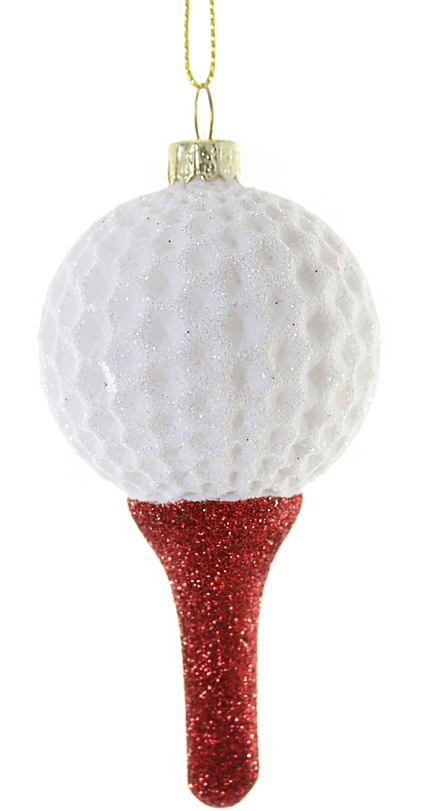 Golf Ball On Tee