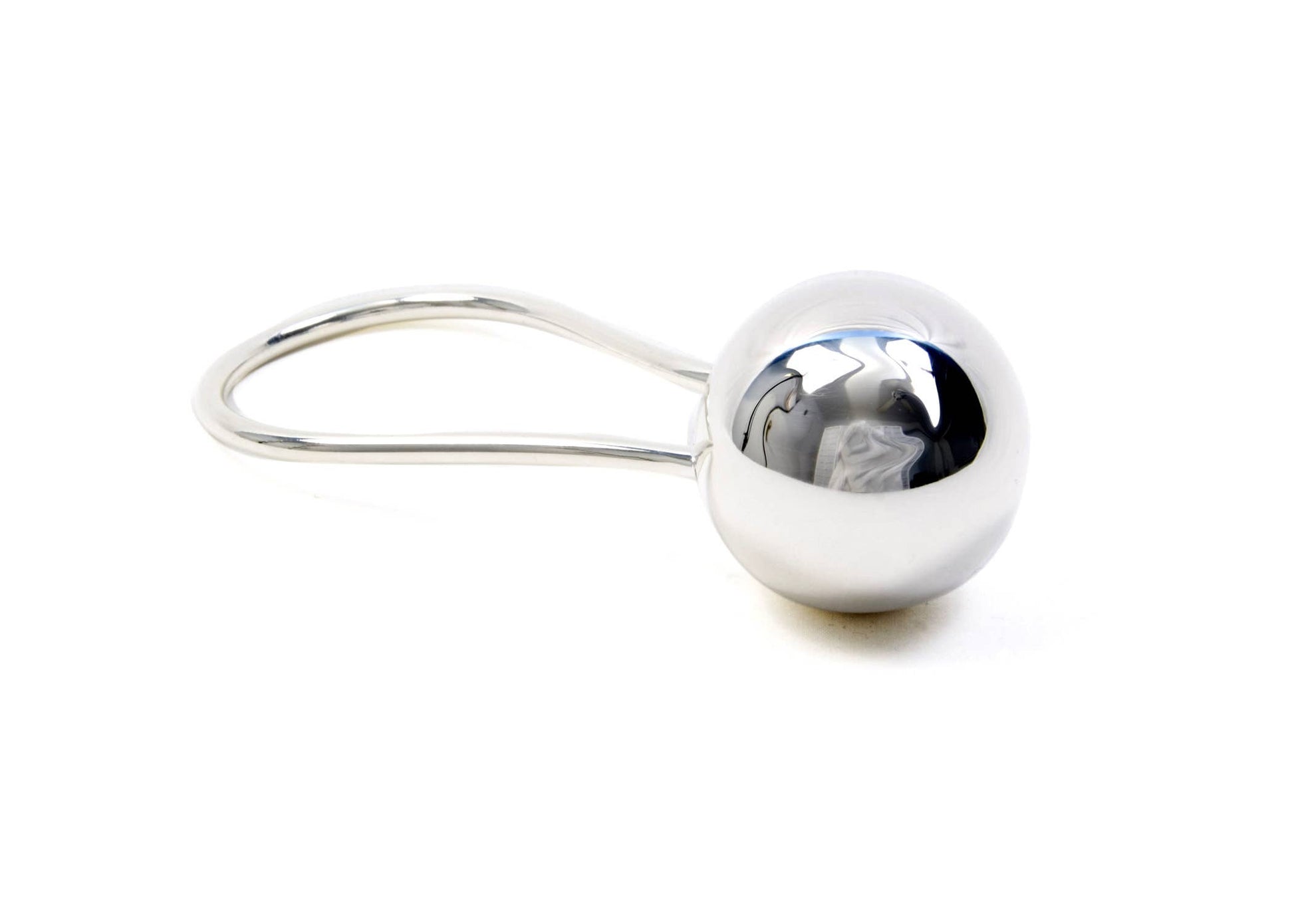 Areaware Harmony Ball Sterling Silver Baby Rattle Rattles