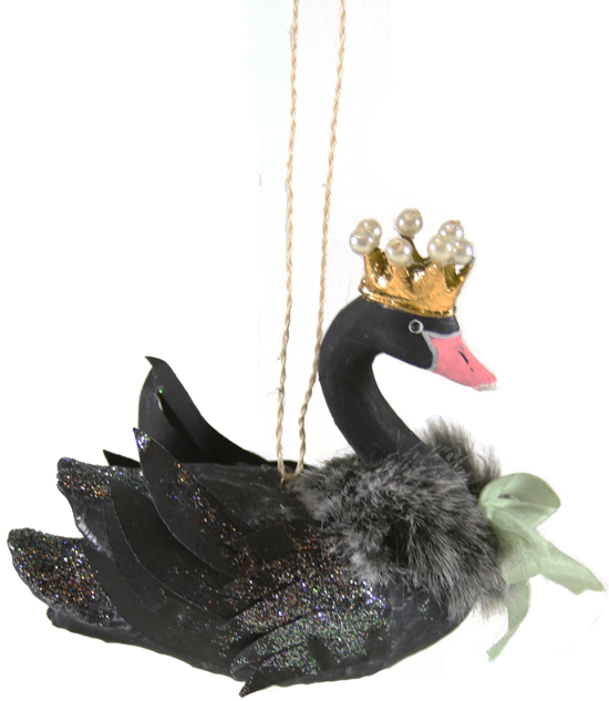 Heraldly Swan Black