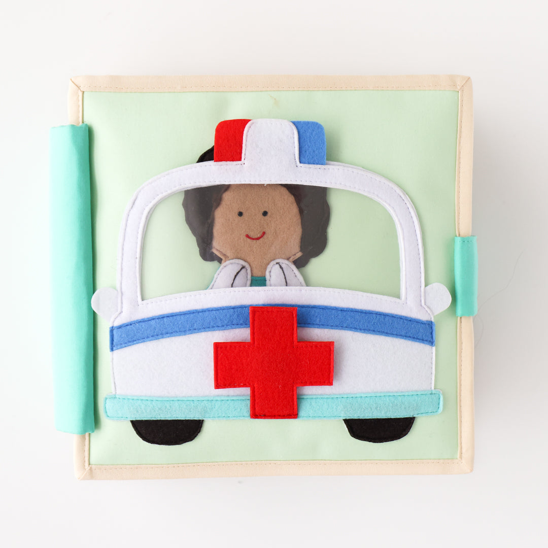 Quiet Book For Toddlers: Little Medic Creative Play