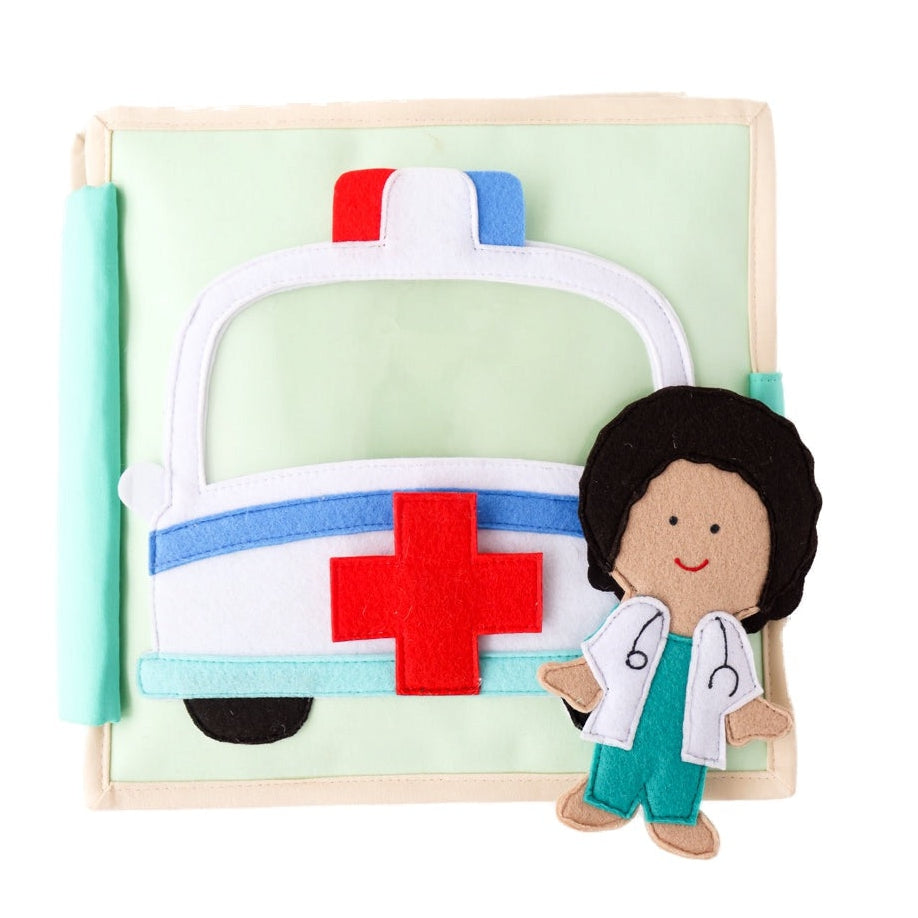 Quiet Book For Toddlers: Little Medic Creative Play