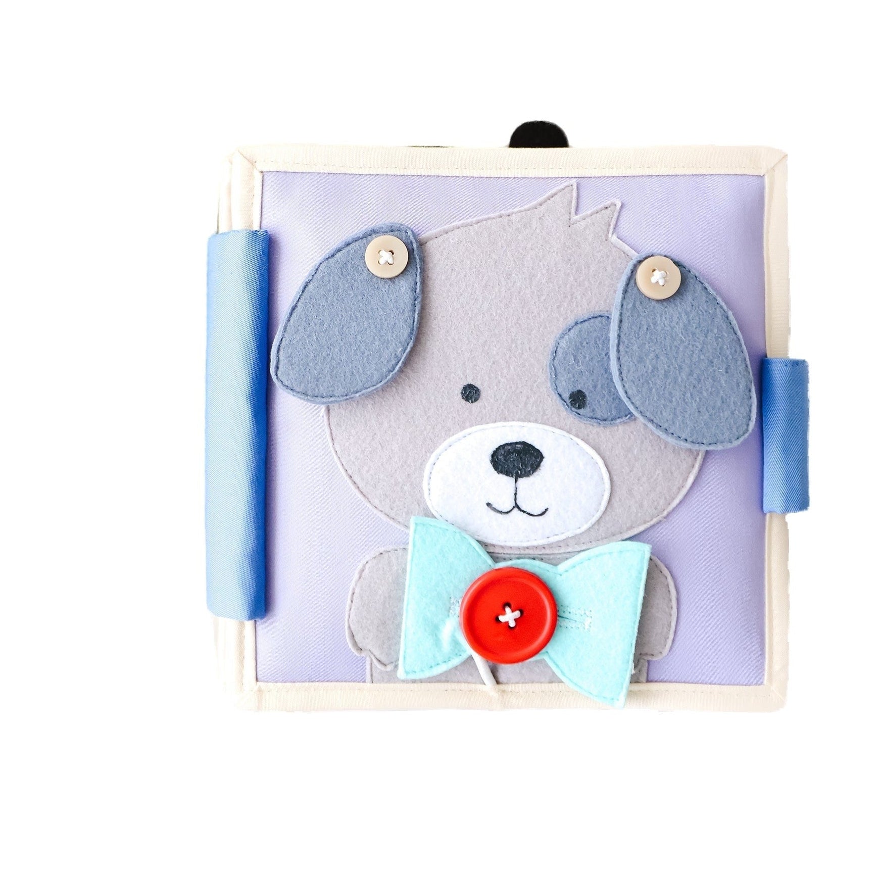 Quiet Book For Toddlers: Dapper Puppy Mini