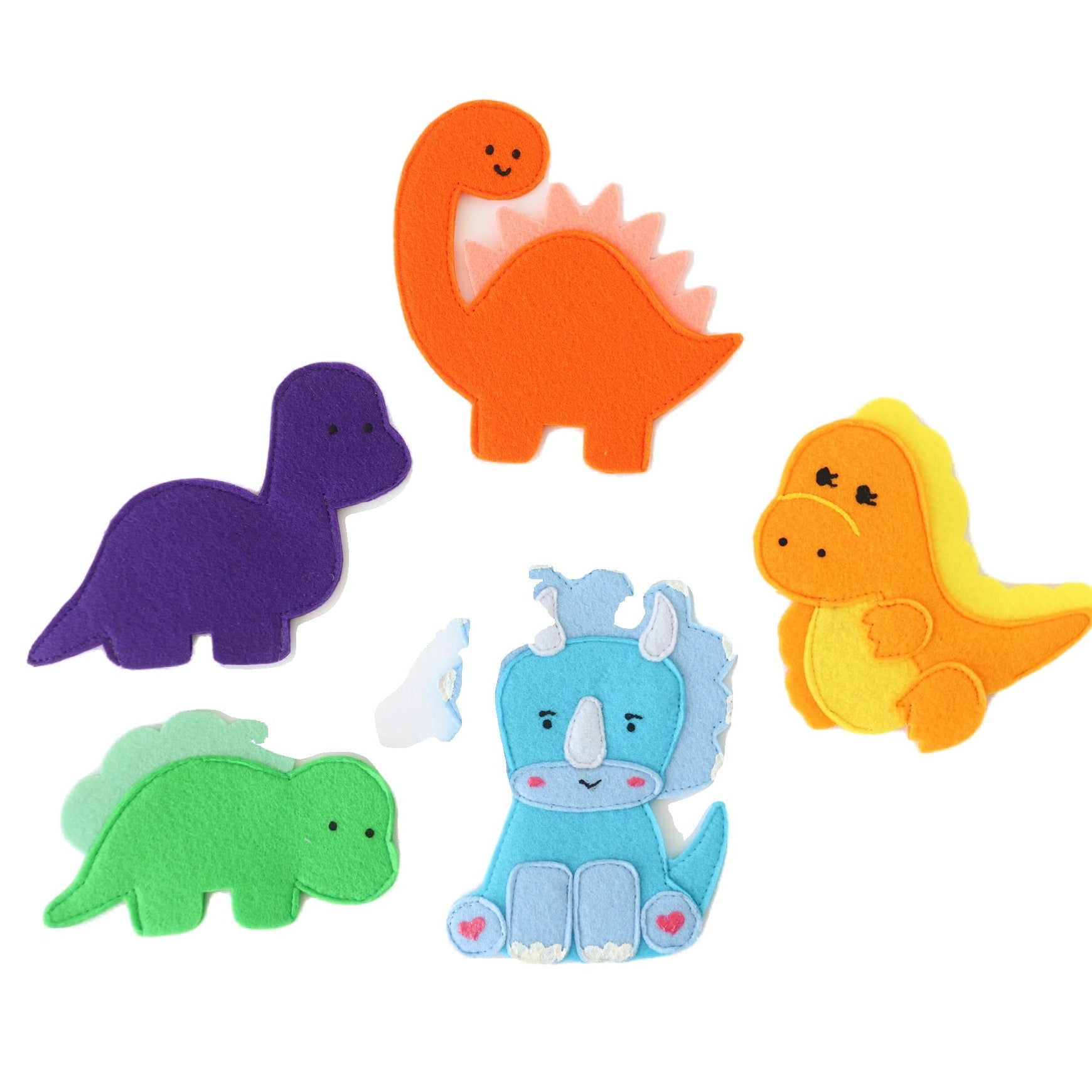 Dinosaur Finger Puppets - Booster Pack