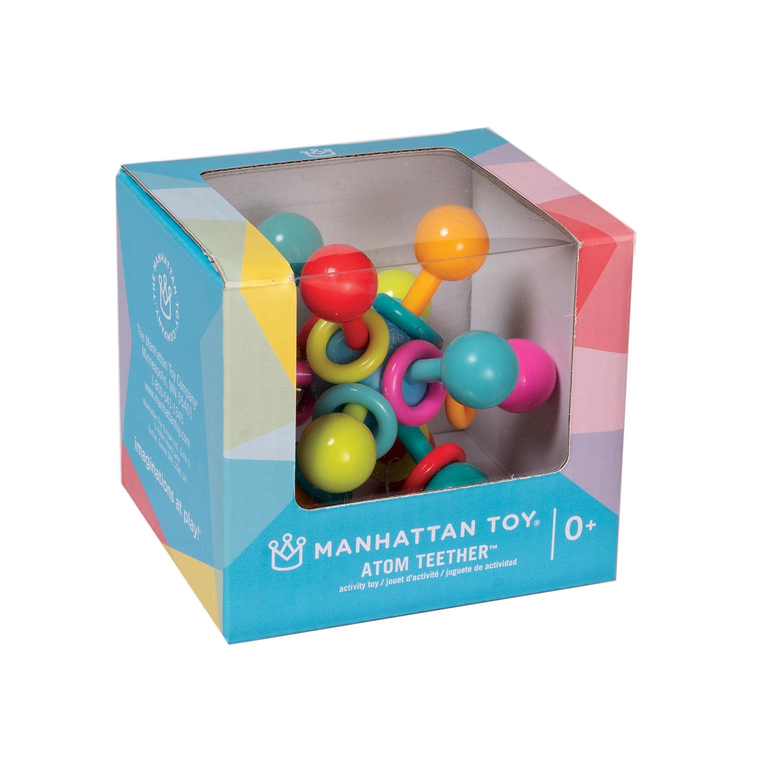 Manhattan Toy Atom Teether Toy Boxed - EasyTot