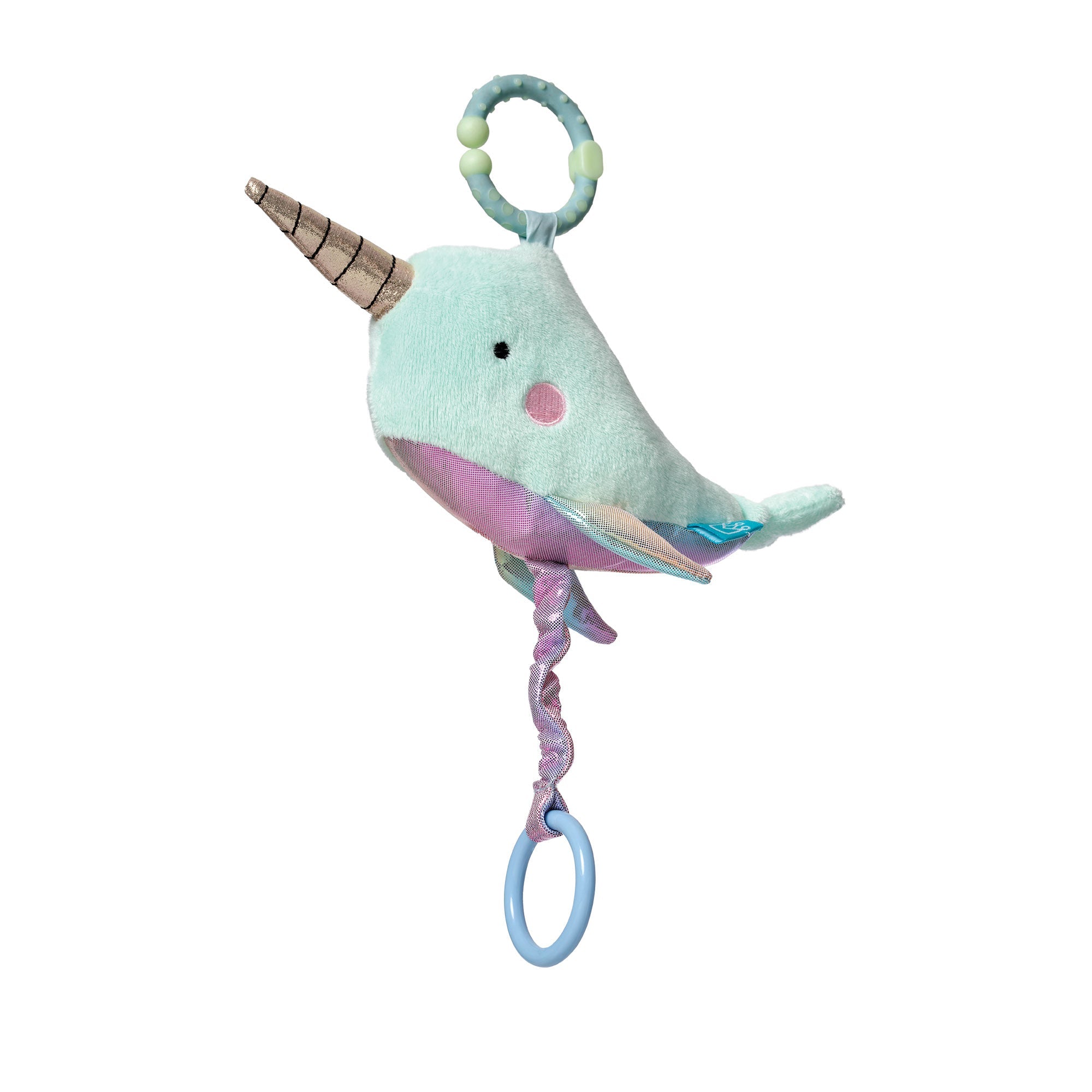 Manhattan Toy Under the Sea Narwhal Activity Toy Musical Pull Toys