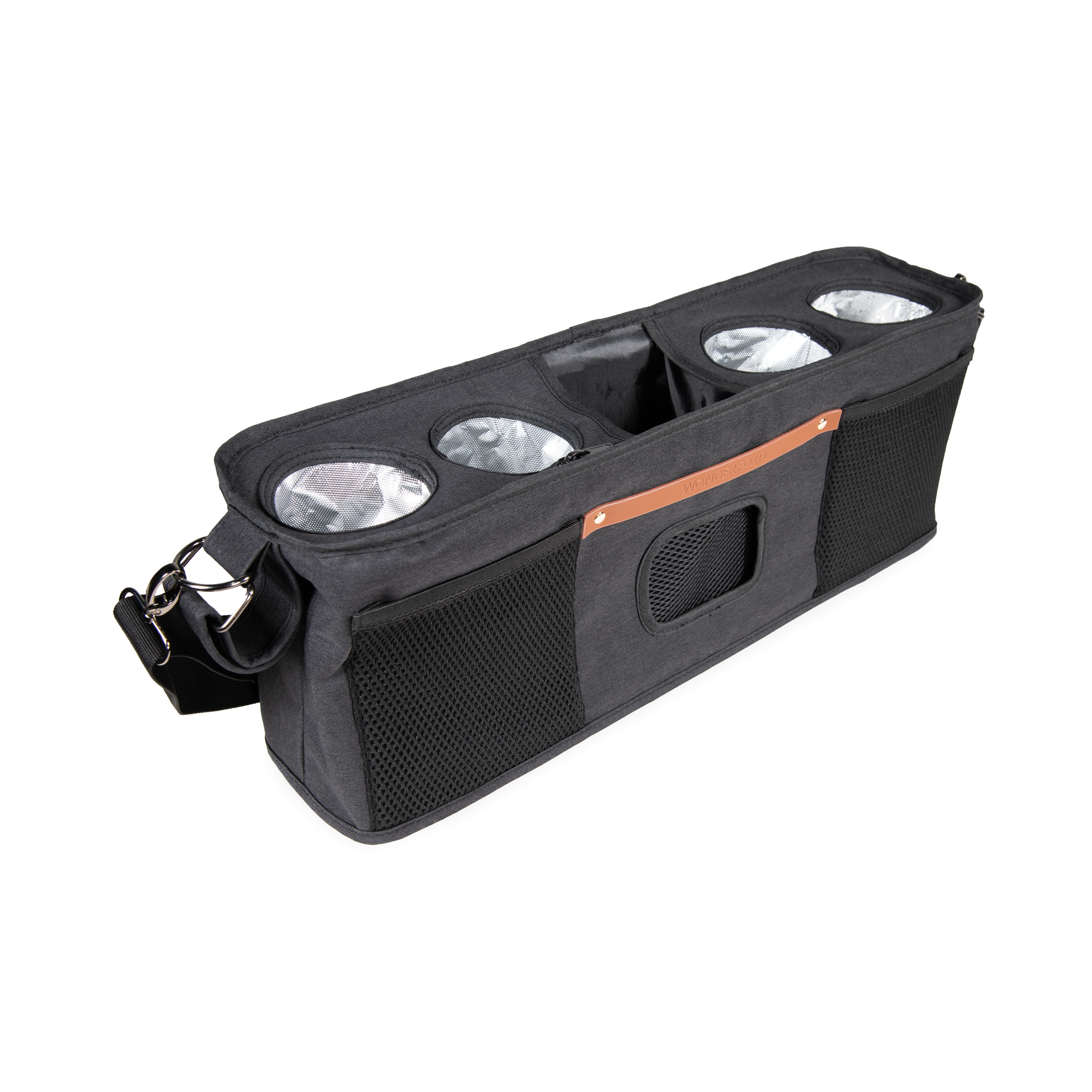 Parent Console with Insulated Cup Holders