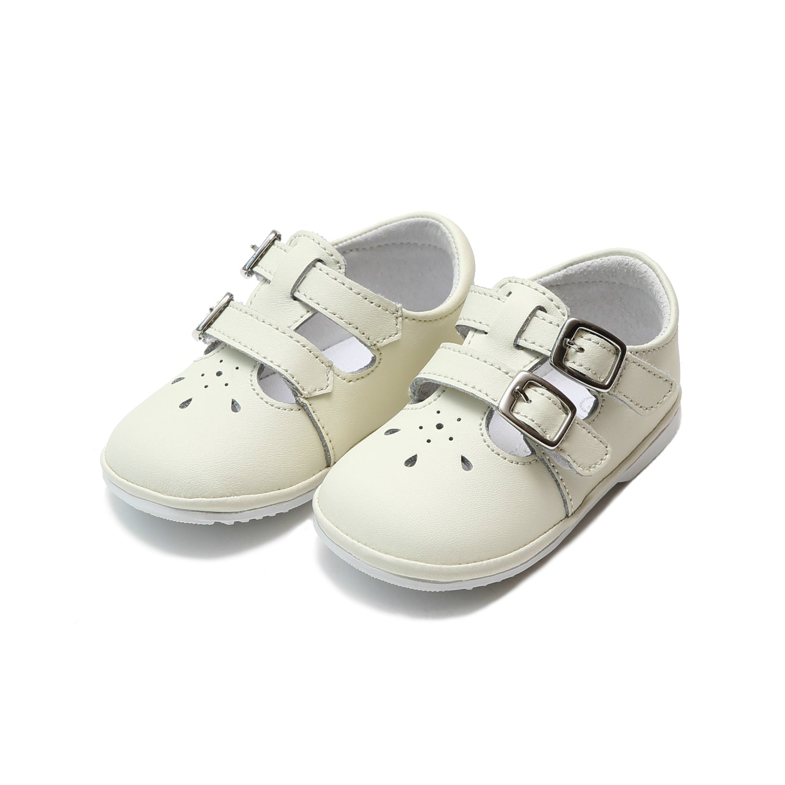 L'Amour Hattie Double Buckle Leather Mary Jane - Babies & Toddlers Mary Janes