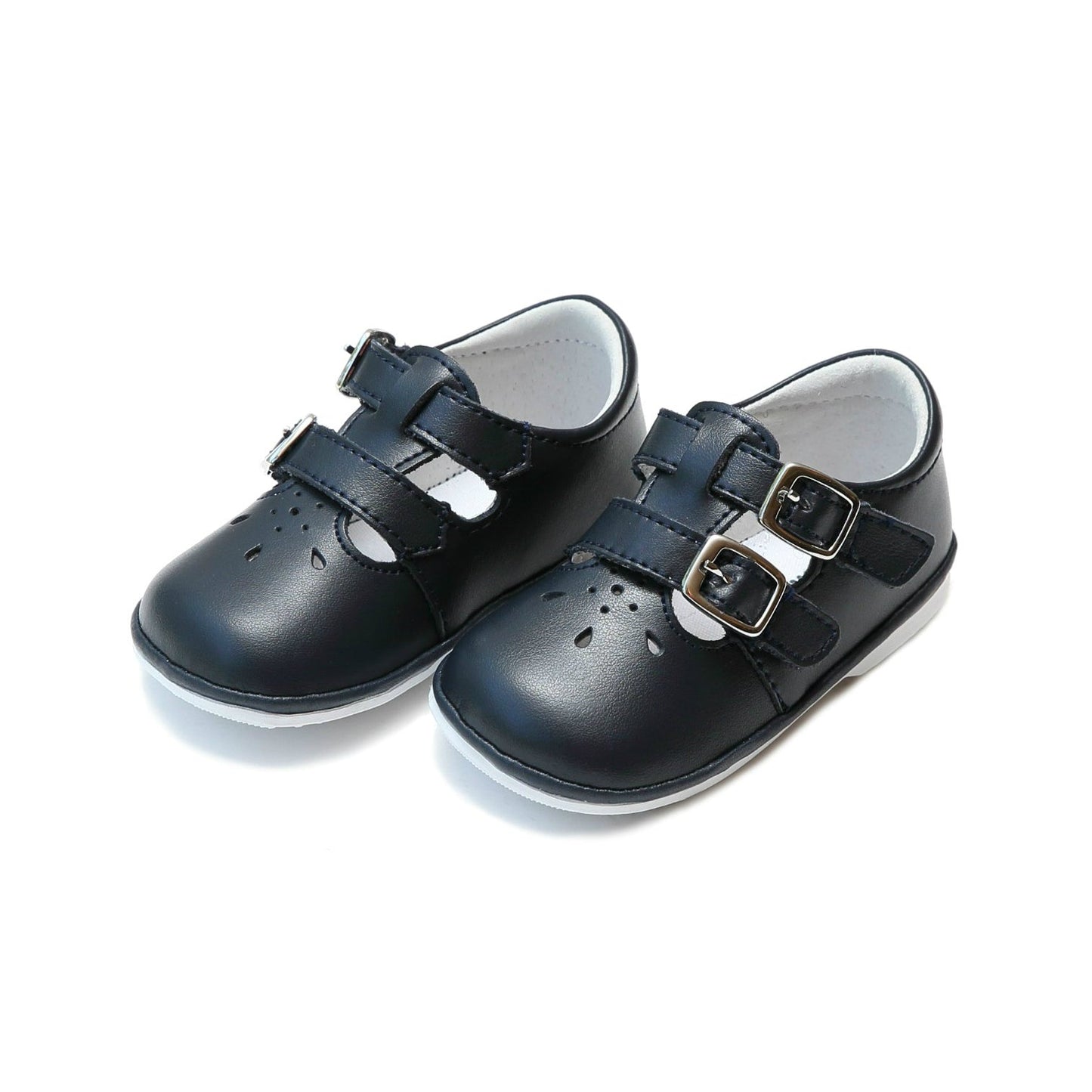 L'Amour Hattie Double Buckle Leather Mary Jane - Babies & Toddlers Mary Janes