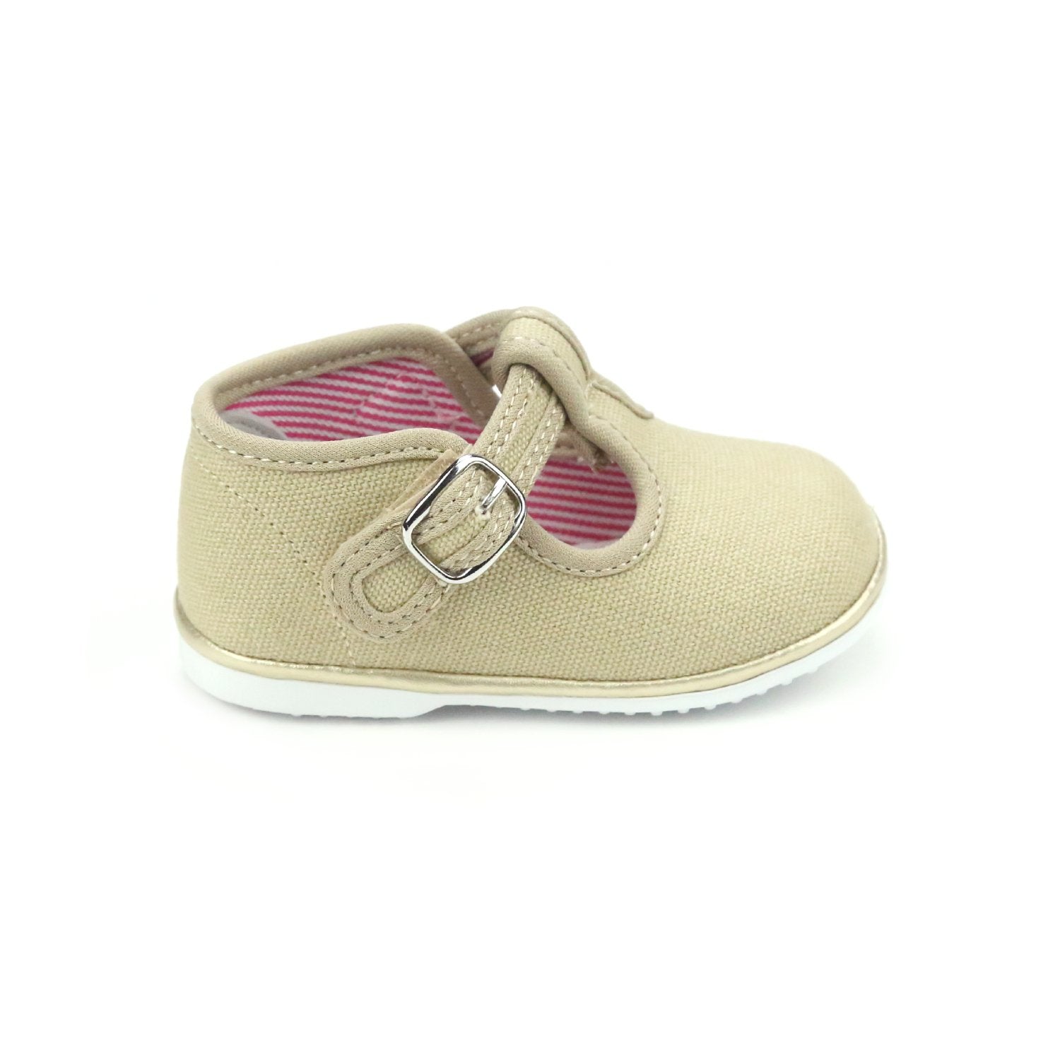 Poppy Canvas T-Strap Mary Jane - Babies & Toddlers