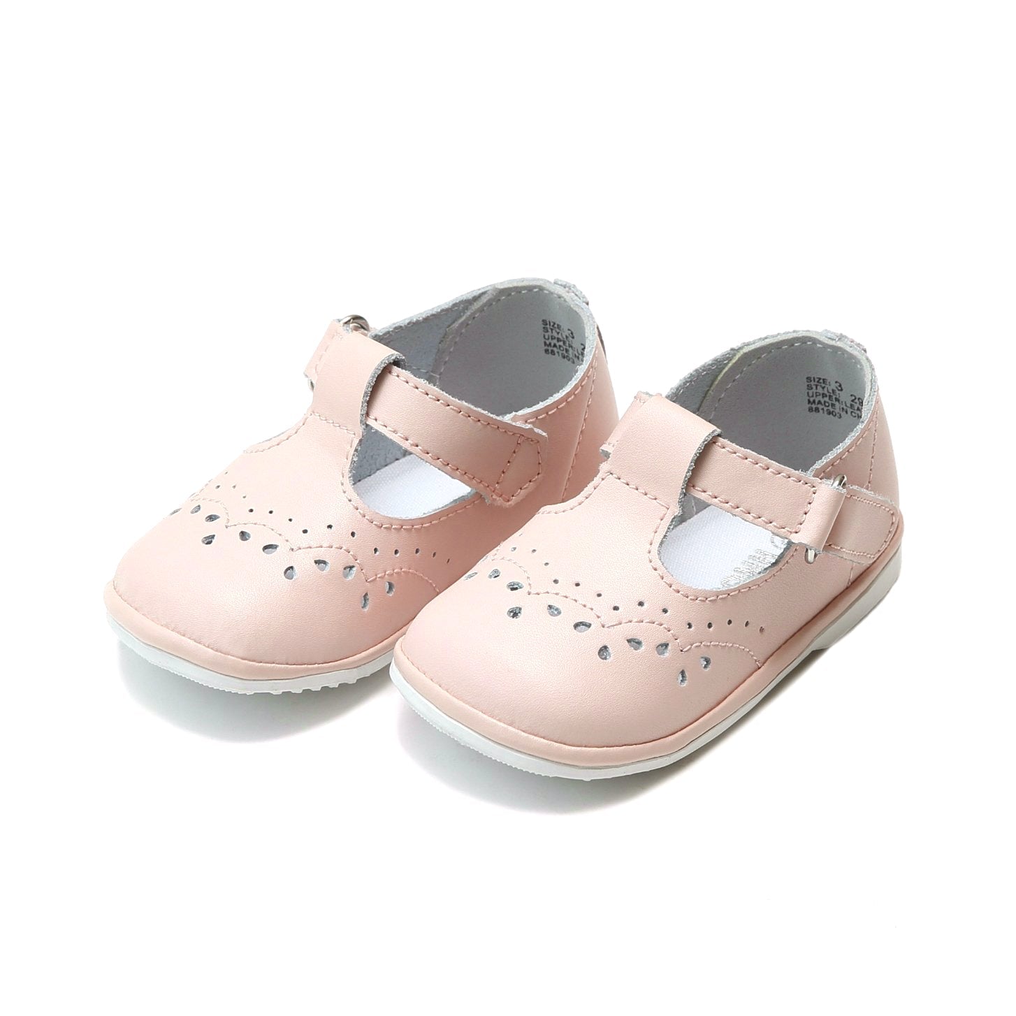Angel Birdie Pink Leather T-Strap Mary Jane - Babies & Toddlers Mary Janes