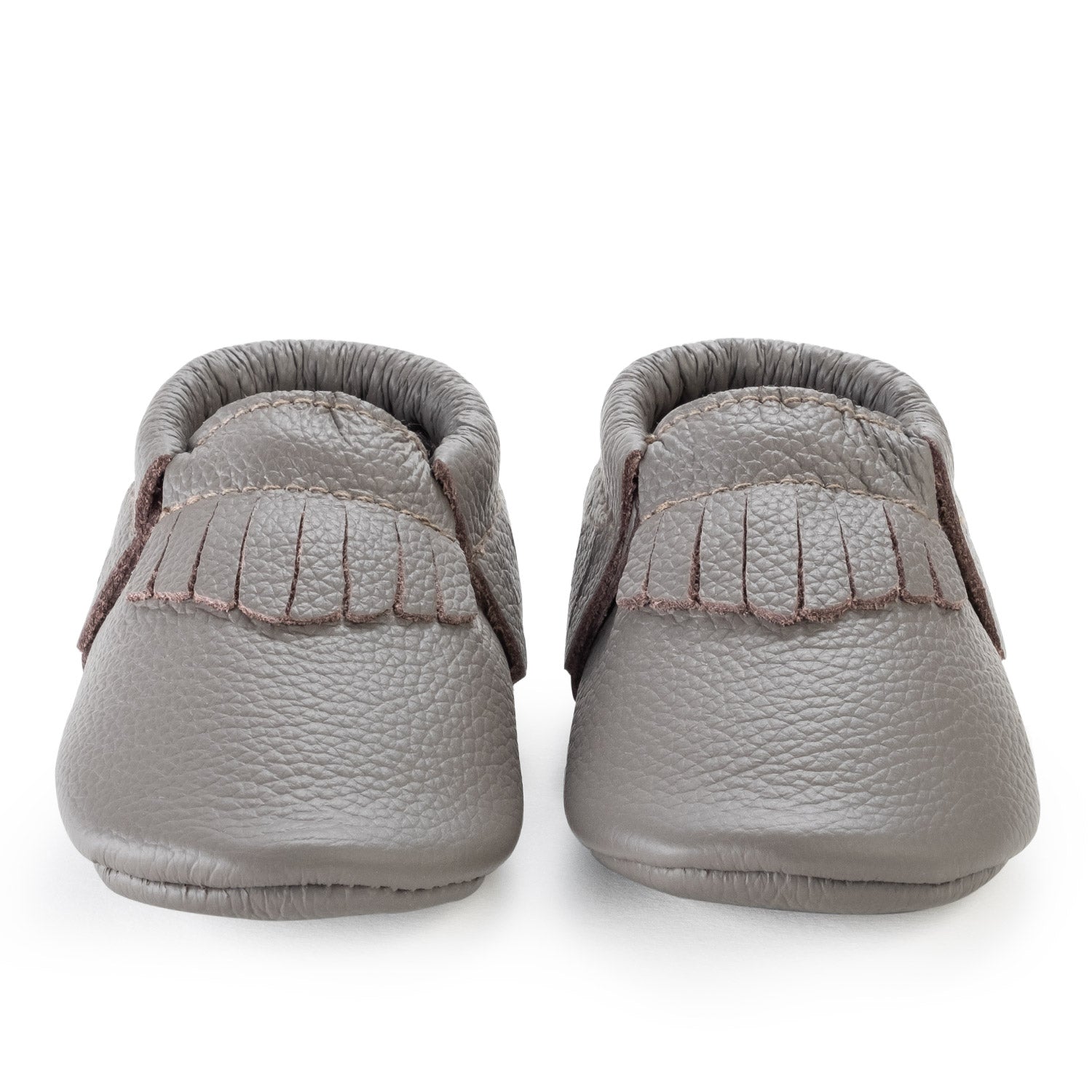 Slate Baby Moccasins