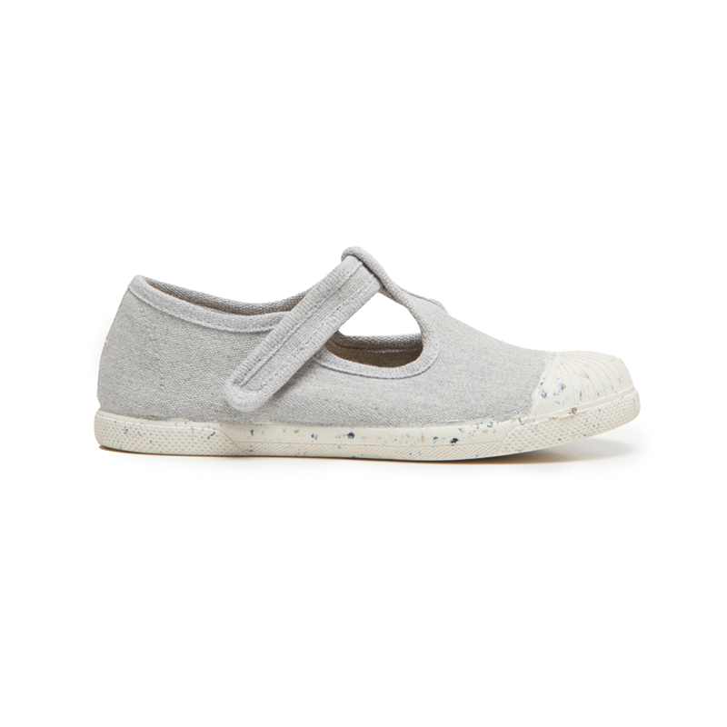 ECO-friendly T-band Sneakers In Grey