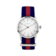 Millow Paris Millow Classic Watch For Children - Red Striped Strap Watche